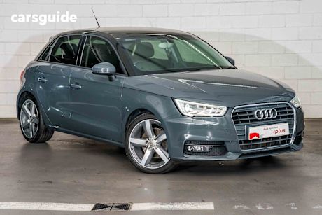 Grey 2017 Audi A1 Hatchback Sportback 1.4 Tfsi Sport