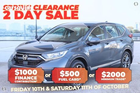 Grey 2022 Honda CR-V Wagon Vti X (2Wd) 5 Seats