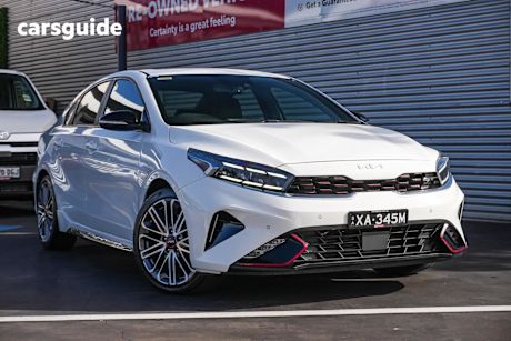 White 2021 Kia Cerato Sedan GT F