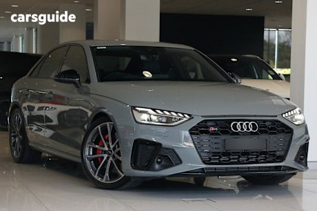 Grey 2022 Audi S4 Sedan B9 4WD