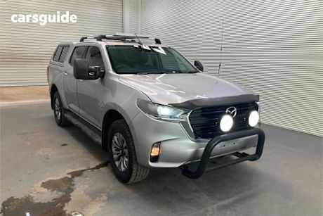 Silver 2020 Mazda BT-50 Ute Tray XT 4X4