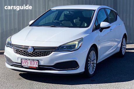 White 2017 Holden Astra Hatch R+ F