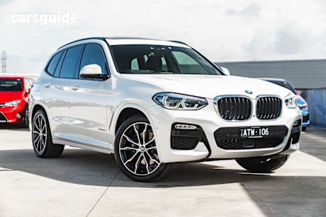 White 2018 BMW X3 Wagon Xdrive 30I