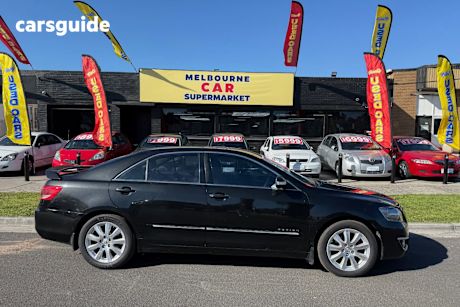 Black 2009 Toyota Aurion Sedan At-X
