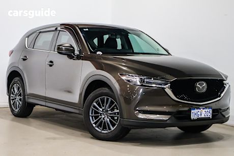 Grey 2021 Mazda CX-5 Wagon Touring (Awd)