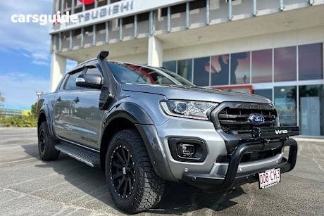 Silver 2021 Ford Ranger Ute Tray WILDTRAK 4X4