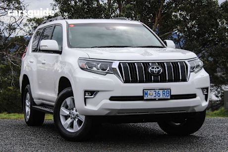 White 2022 Toyota Landcruiser Prado SUV GXL 4X4