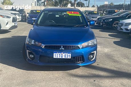 Blue 2016 Mitsubishi Lancer Sedan Es Sport