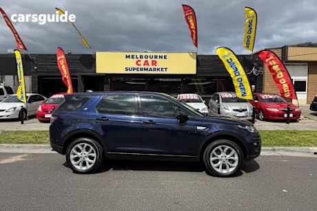 Blue 2016 Land Rover Discovery Sport Wagon Td4 180 Hse 5 Seat