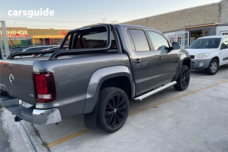 Grey 2019 Volkswagen Amarok Dual Cab Utility V6 Tdi 550 Sportline