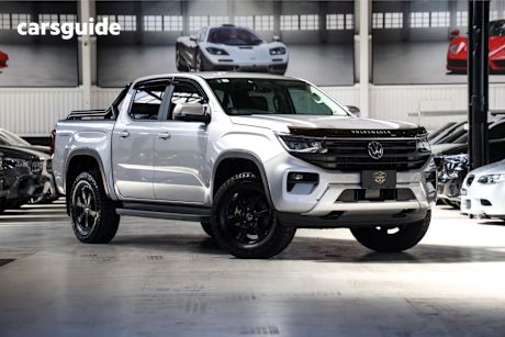 Silver 2024 Volkswagen Amarok Ute Tray TDI500 LIFE 4X4