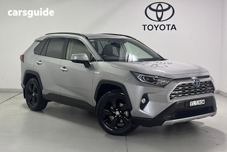 Silver 2020 Toyota RAV4 SUV CRUISER 4X4