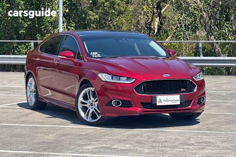Red 2017 Ford Mondeo Wagon Titanium Tdci
