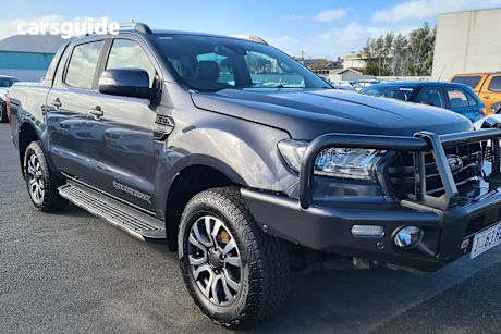 Grey 2019 Ford Ranger Ute Tray WILDTRAK 4X4