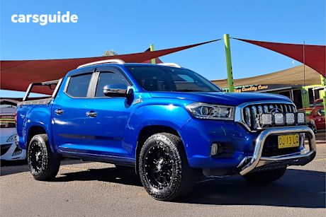 Blue 2017 LDV T60 Ute Tray LUXE 4X4