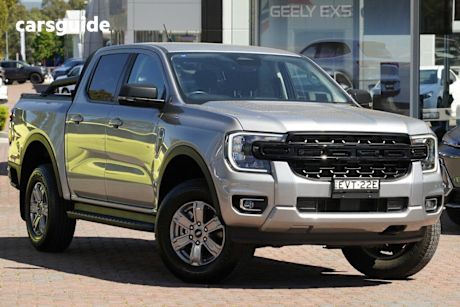 Silver 2022 Ford Ranger Double Cab Pick Up Xlt 2.0 (4X4)