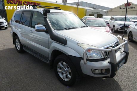 Silver 2005 Toyota Landcruiser Prado Wagon Grande (4X4)