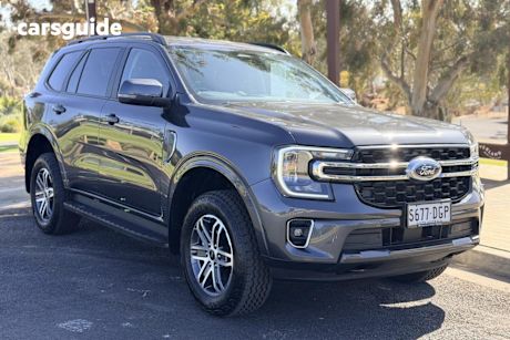 Grey 2025 Ford Everest Wagon Trend (4Wd)