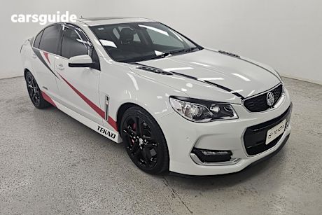 White 2015 Holden Commodore Sedan Ss-V Redline