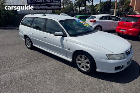 White 2004 Holden Commodore Wagon Berlina