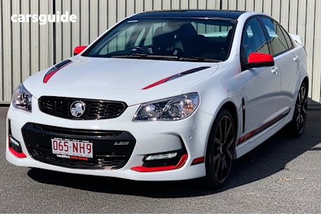 White 2017 Holden Commodore Sedan SS R