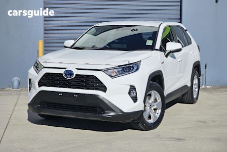 White 2021 Toyota RAV4 SUV GX 4X4