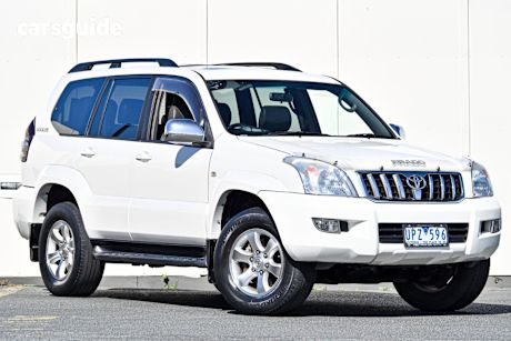White 2006 Toyota Landcruiser Prado SUV GRANDE 4X4