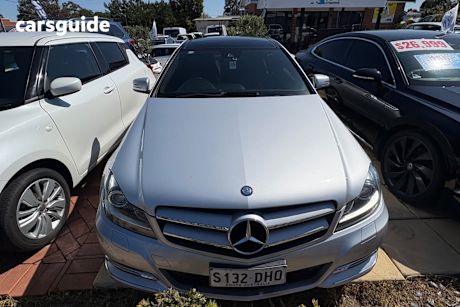 Silver 2012 Mercedes-Benz C250 Coupe Cdi Be