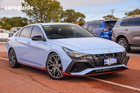 Blue 2022 Hyundai I30 Sedan N PREMIUM F