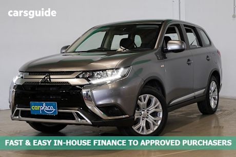 Grey 2021 Mitsubishi Outlander Wagon Es 7 Seat (Awd)