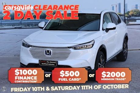 White 2024 Honda HR-V Wagon E:Hev L