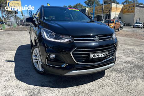 Black 2017 Holden Trax Wagon Lt