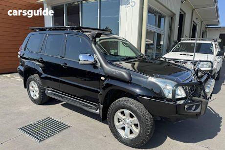 Black 2007 Toyota Landcruiser Prado SUV VX 4X4