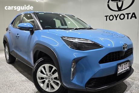 Blue 2023 Toyota Yaris Cross SUV GX F