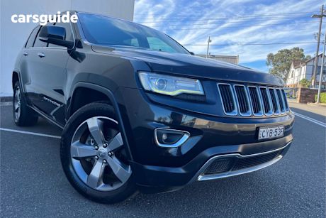 Black 2015 Jeep Grand Cherokee Wagon Limited (4X4)