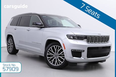 Silver 2022 Jeep Grand Cherokee L Wagon Summit Reserve 7 Seat (4X4)