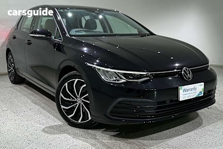 Black 2022 Volkswagen Golf Hatch 110TSI LIFE F