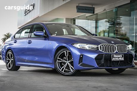 Blue 2022 BMW 320I Sedan M Sport