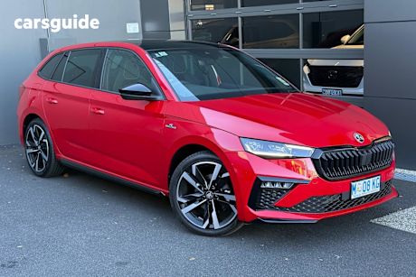 Red 2025 Skoda Scala Hatch 110TSI MONTE CARLO F
