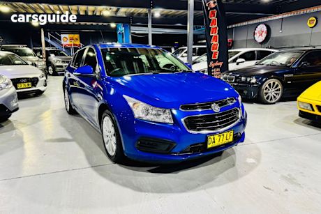 Blue 2016 Holden Cruze Sportswagon Cd