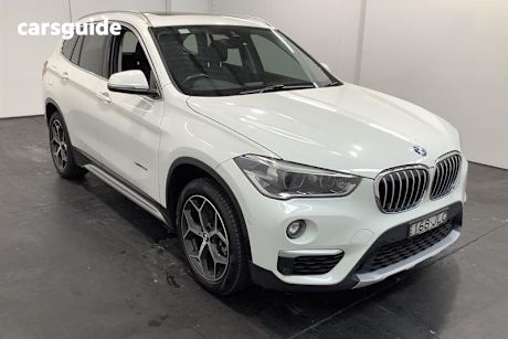 White 2016 BMW X1 Wagon Sdrive 18D