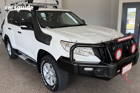 White 2021 Toyota Landcruiser Prado Wagon Gx 7 Seat