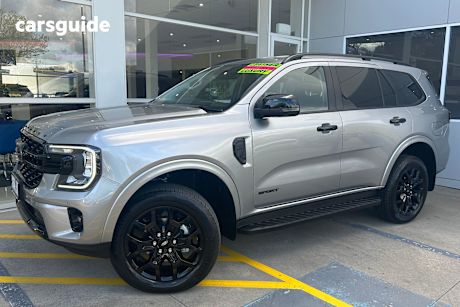 Silver 2024 Ford Everest SUV SPORT R