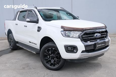 White 2021 Ford Ranger Double Cab Pick Up Wildtrak 2.0 (4X4)
