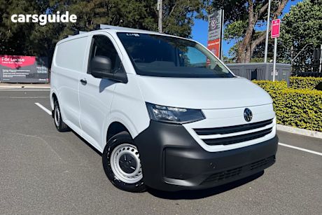 White 2025 Volkswagen Transporter Commercial TDI 125KW F