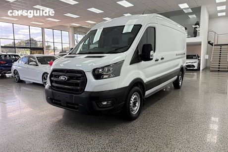 White 2021 Ford Transit Commercial 350L