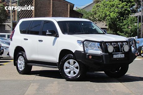 White 2022 Toyota Landcruiser Prado SUV GX 4X4