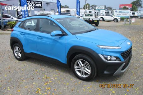 Blue 2022 Hyundai Kona Wagon (Fwd)