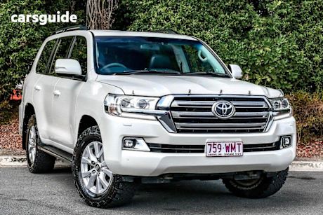White 2016 Toyota Landcruiser SUV VX 4X4