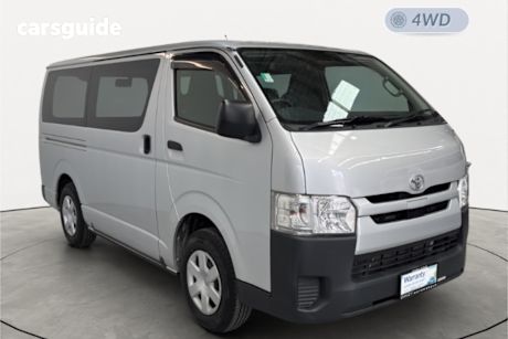 Silver 2019 Toyota HiAce Commercial LONG DX 4WD